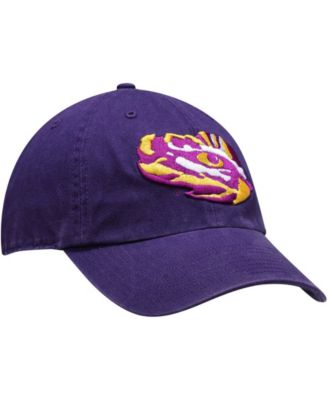 Men's Purple LSU Tigers Team Clean Up Adjustable Hat