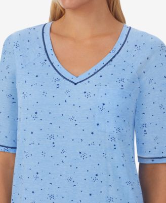 売れ筋商品|||クドルドッズ Tシャツ トップス レディース Elbow-Length Moisture Wicking Sleep T-Shirt Coral Print Cuddl Duds Elbow-Length Moisture Wicking Sleep T-Shirt - Macy's