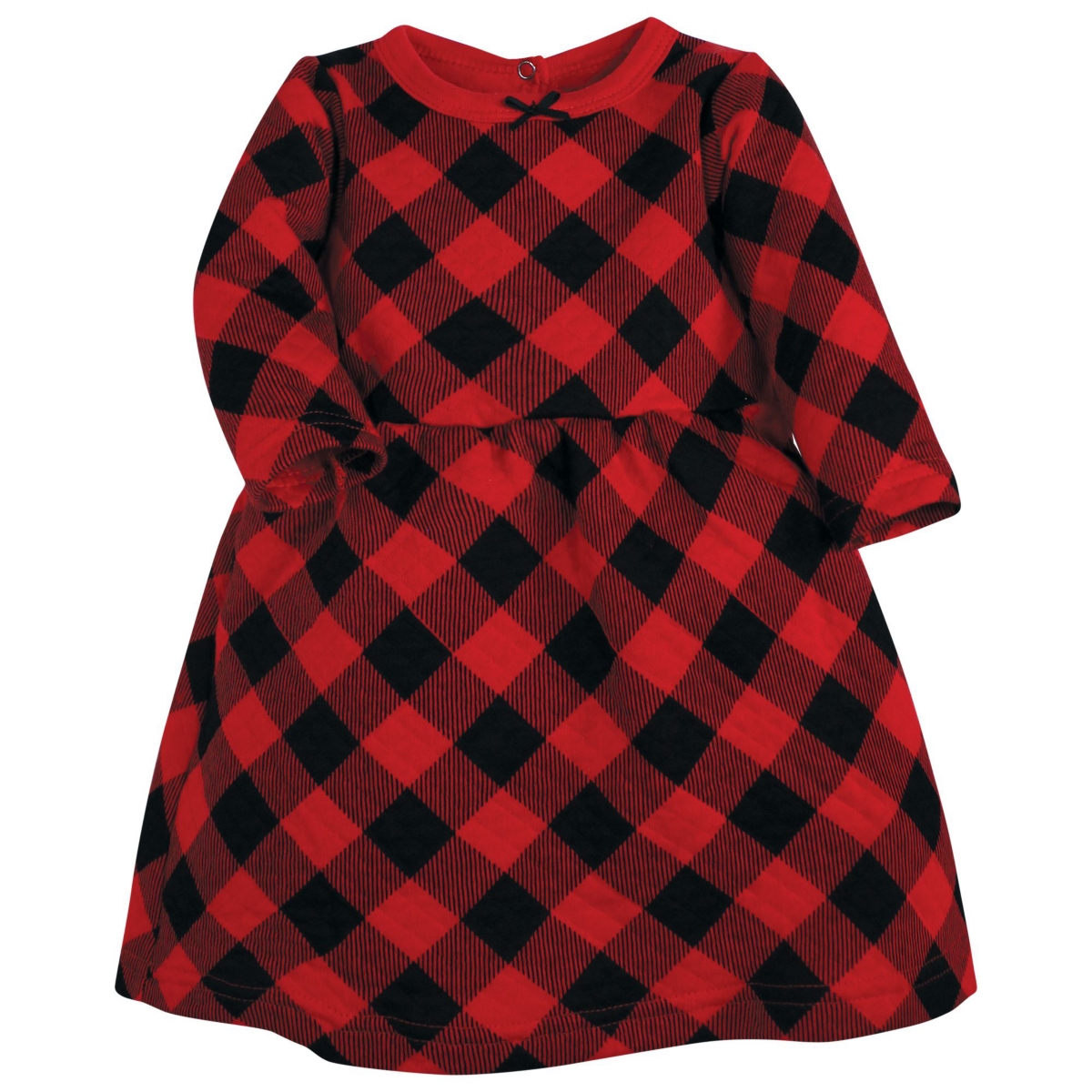 Hudson Baby Baby Girls Hudson Quilted Cotton Dress and Leggings,- Buffalo plaid