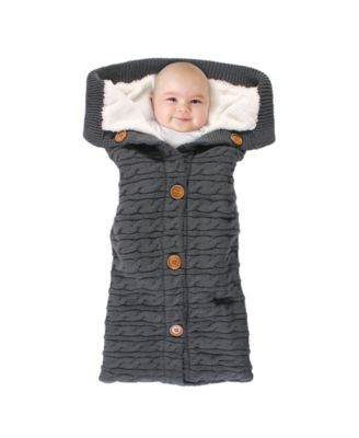 Plush Sherpa Knit Travel Sleep Sack