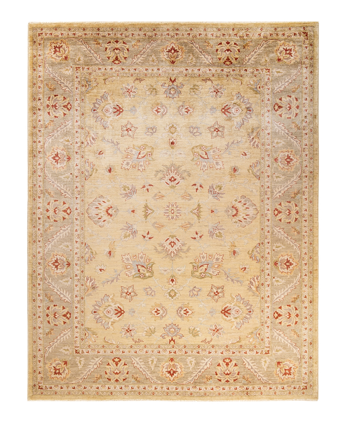 Closeout! Adorn Hand Woven Rugs Eclectic M1387 8'7in x 11'5in Area Rug - Ivory