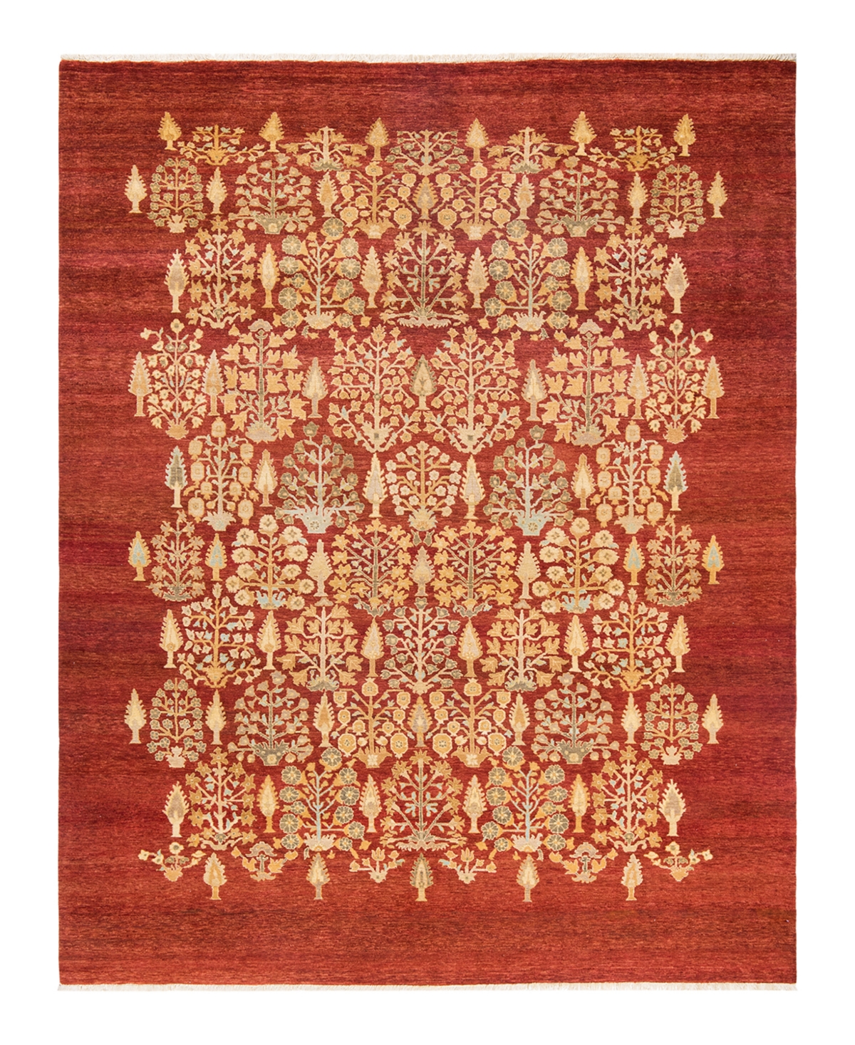 Closeout! Adorn Hand Woven Rugs Eclectic M1457 8' x 10'4in Area Rug - Red