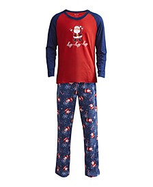 Men's Holiday Family Daddy Pajama Set, 2 Piece