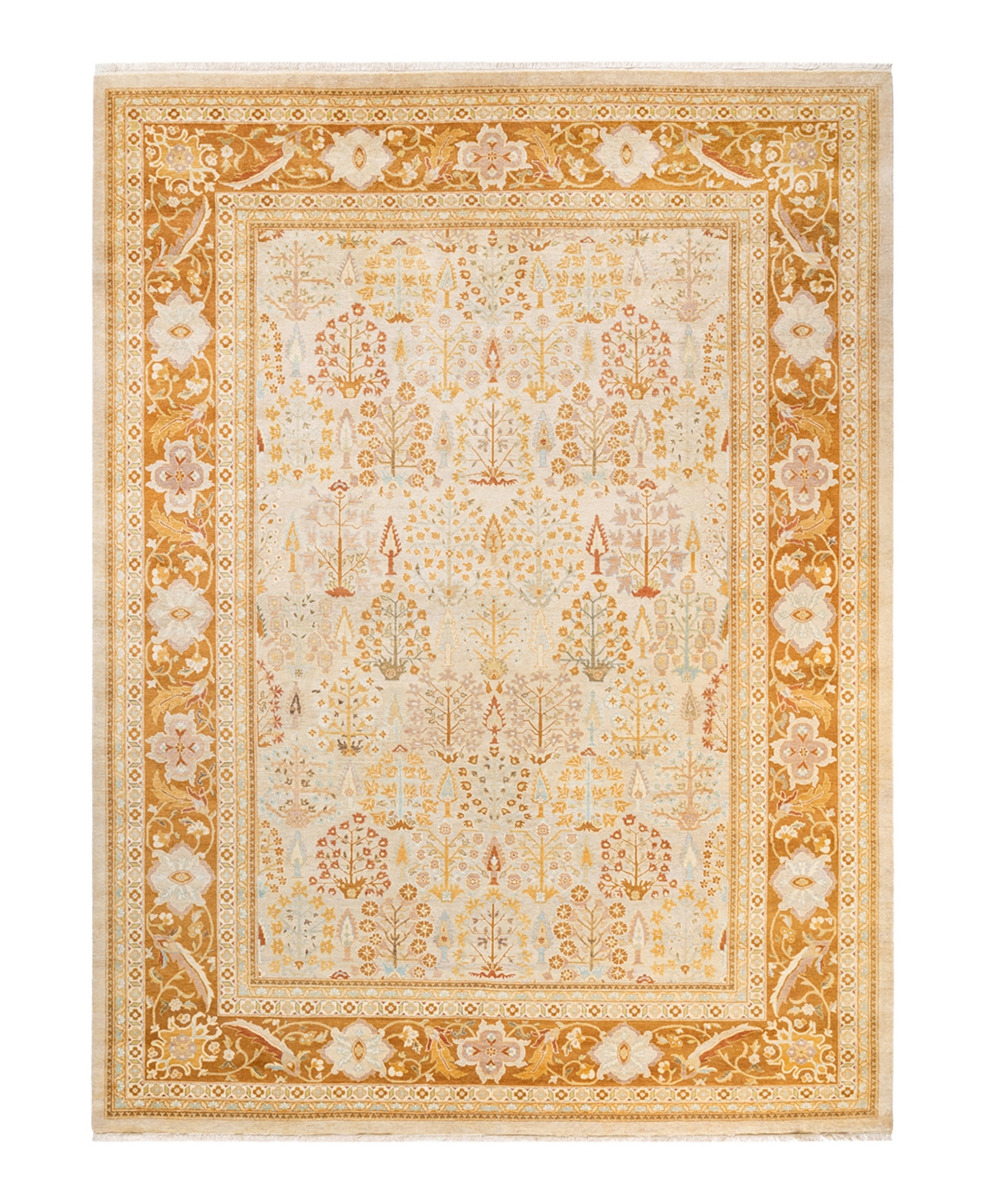 Closeout! Adorn Hand Woven Rugs Eclectic M1504 9' x 12'3in Area Rug - Ivory