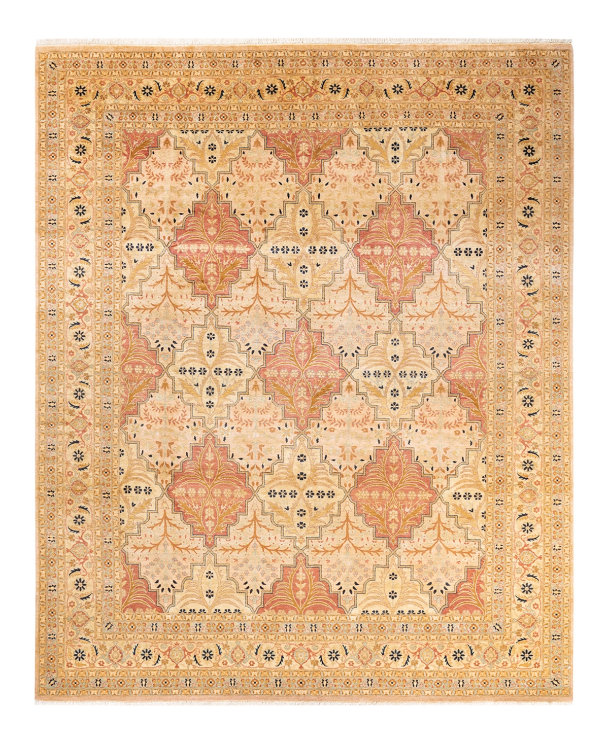 Closeout! Adorn Hand Woven Rugs Mogul M1440 8'1in x 10'1in Area Rug - Beige