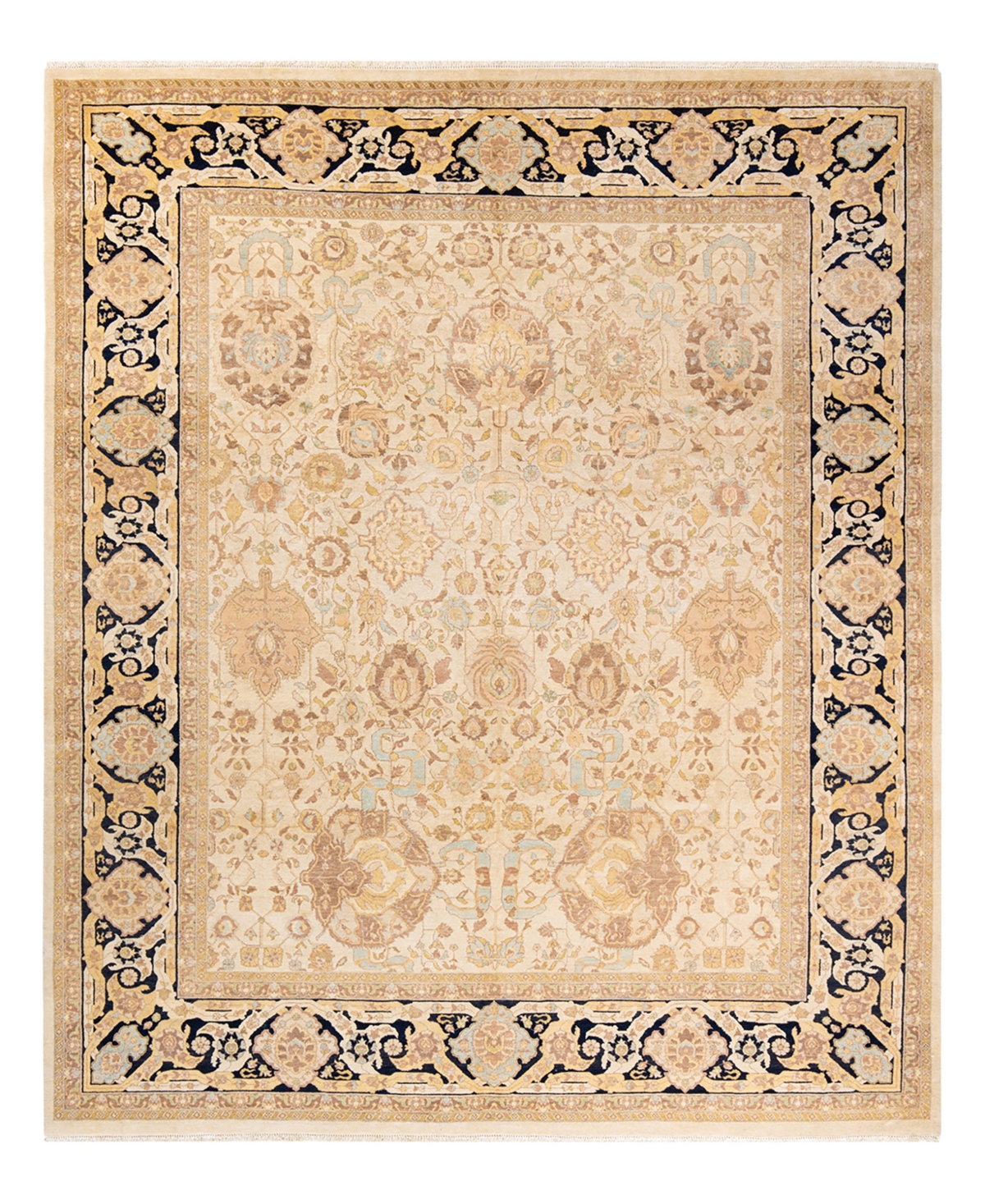 Closeout! Adorn Hand Woven Rugs Mogul M1367 8'2in x 9'10in Area Rug - Ivory