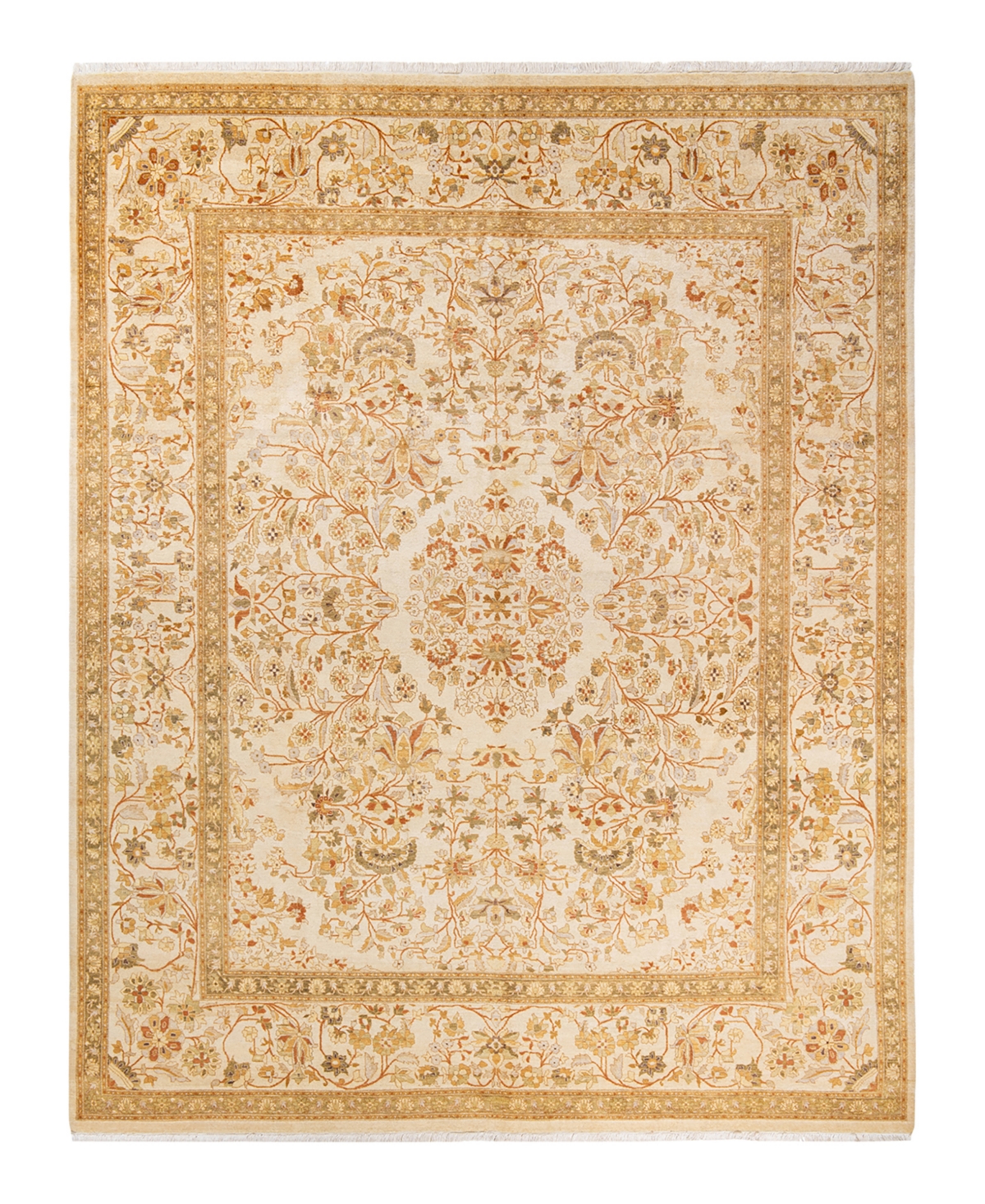 Closeout! Adorn Hand Woven Rugs Mogul M1494 8'2in x 10'4in Area Rug - Ivory