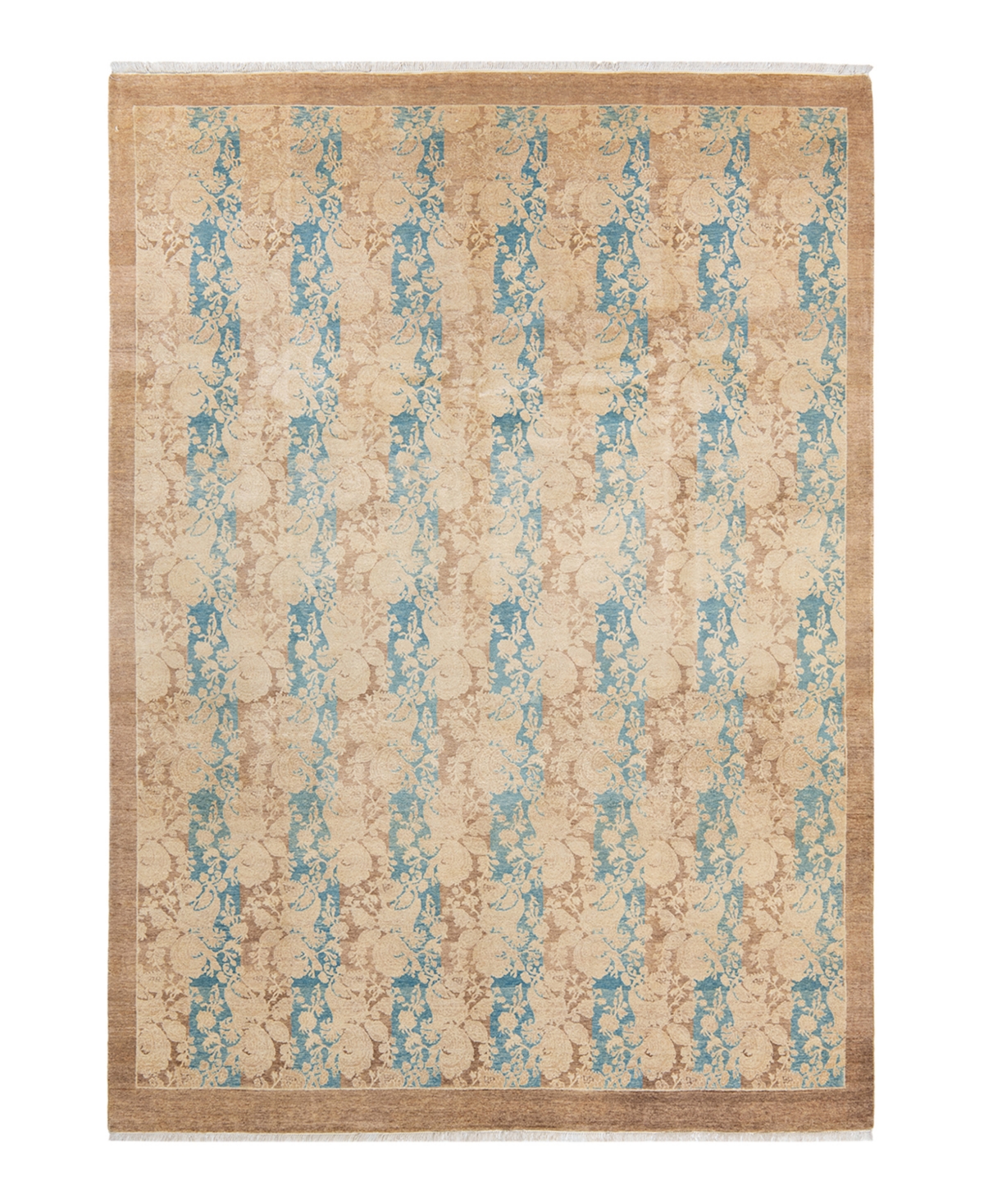 Closeout! Adorn Hand Woven Rugs Mogul M1605 6'1in x 8'7in Area Rug - Brown