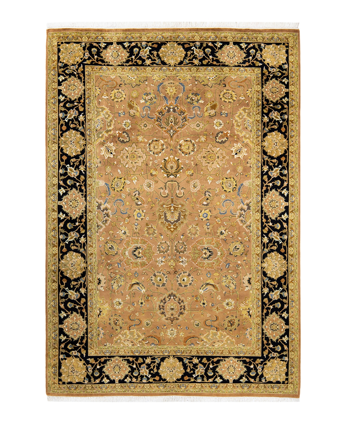 Closeout! Adorn Hand Woven Rugs Mogul M1196 6'2in x 9'1in Area Rug - Yellow