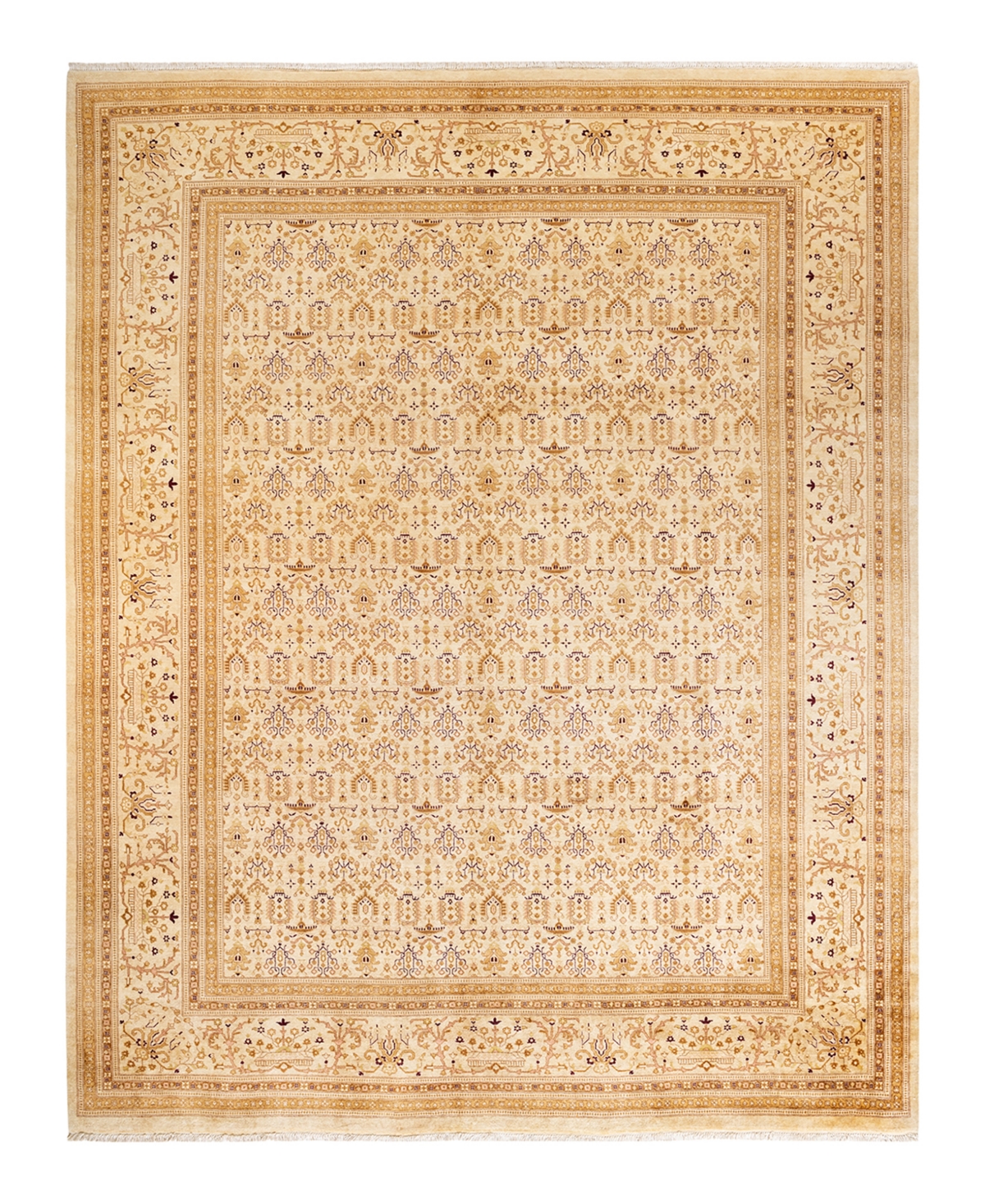 Closeout! Adorn Hand Woven Rugs Mogul M1251 9' x 11'3in Area Rug - Ivory