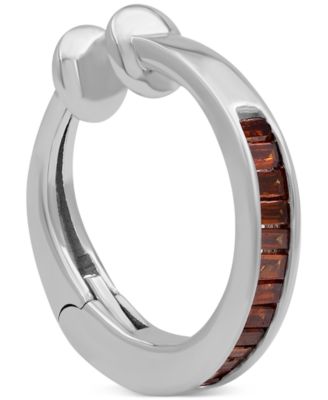 Macy's - Diamond Ear Cuff ( 1/10 ct. tw) in 10k White Gold (Also in Black, Red, & Blue Diamond)