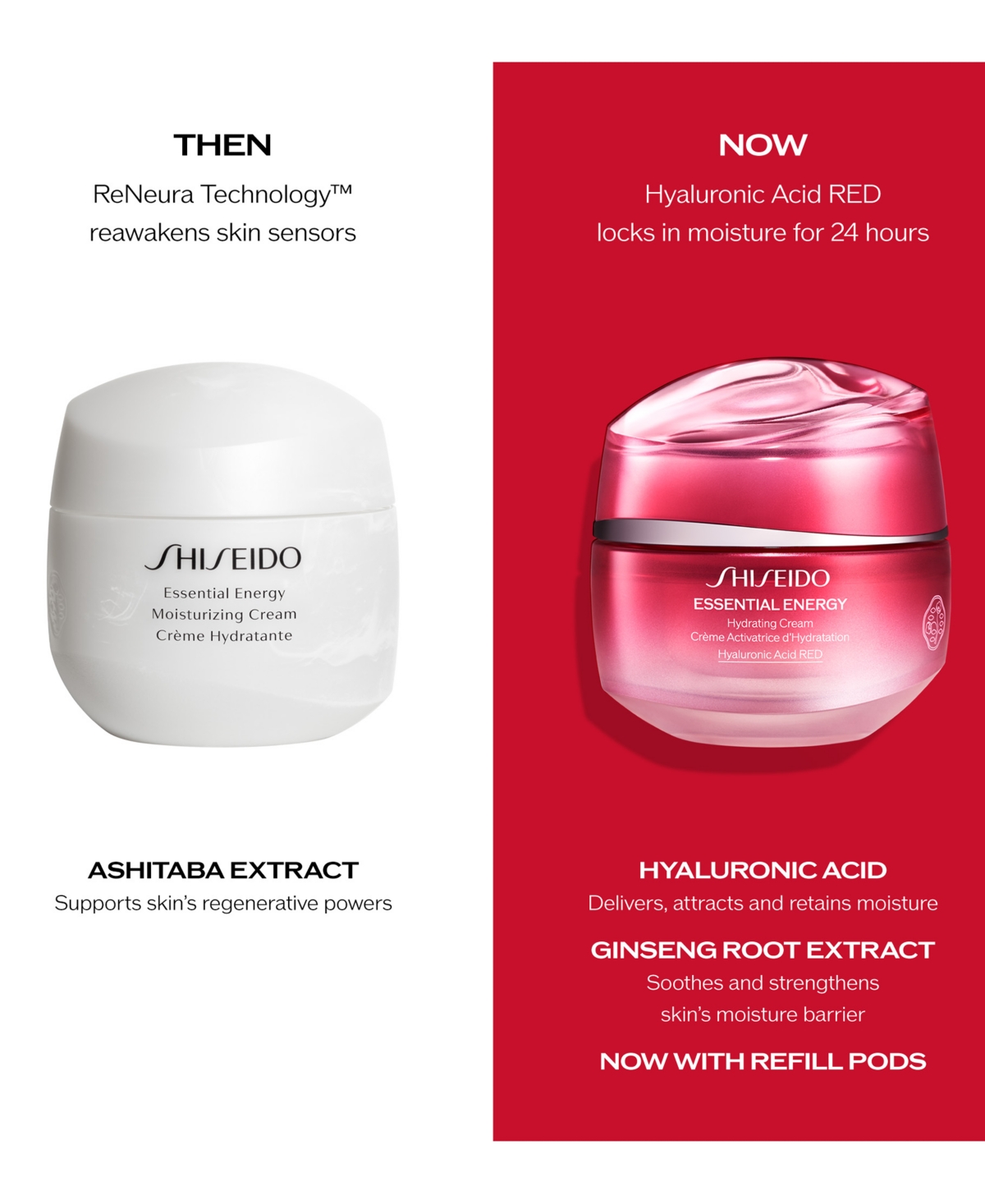 Shiseido Essential Energy Hydrating Cream Mini, oz