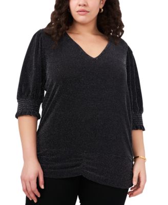 macys plus size tops clearance