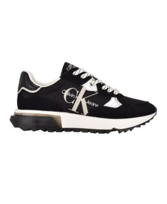 Calvin Klein Women's Magalee Casual Logo Lace-Up Sneakers