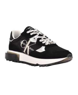 Calvin Klein Women's Magalee Casual Logo Lace-Up Sneakers