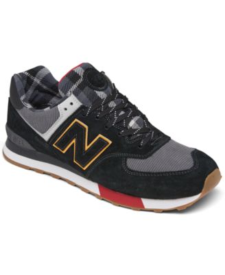 new balance 574 plaid