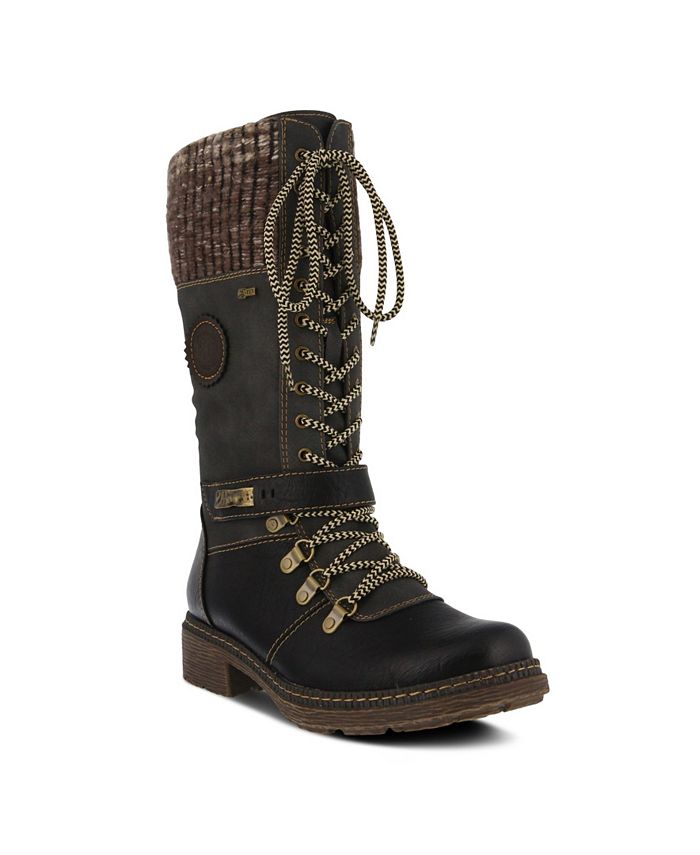 Spring step discount lace up boots