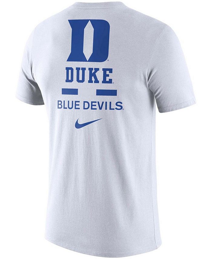 Nike Men's White Duke Blue Devils DNA Logo Performance T-shirt ...