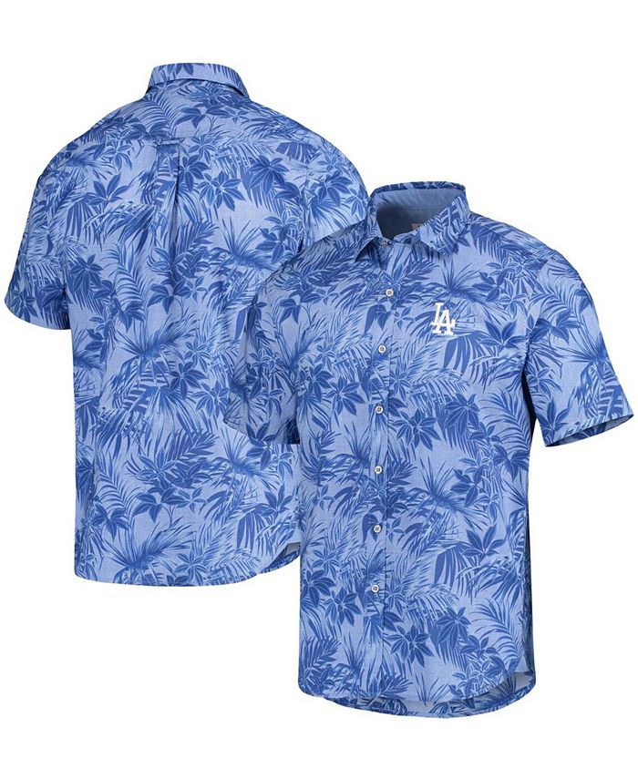 Tommy Bahama Men's Royal Los Angeles Dodgers Sport Reign Forest Fronds  Button-Up Shirt - Macy's