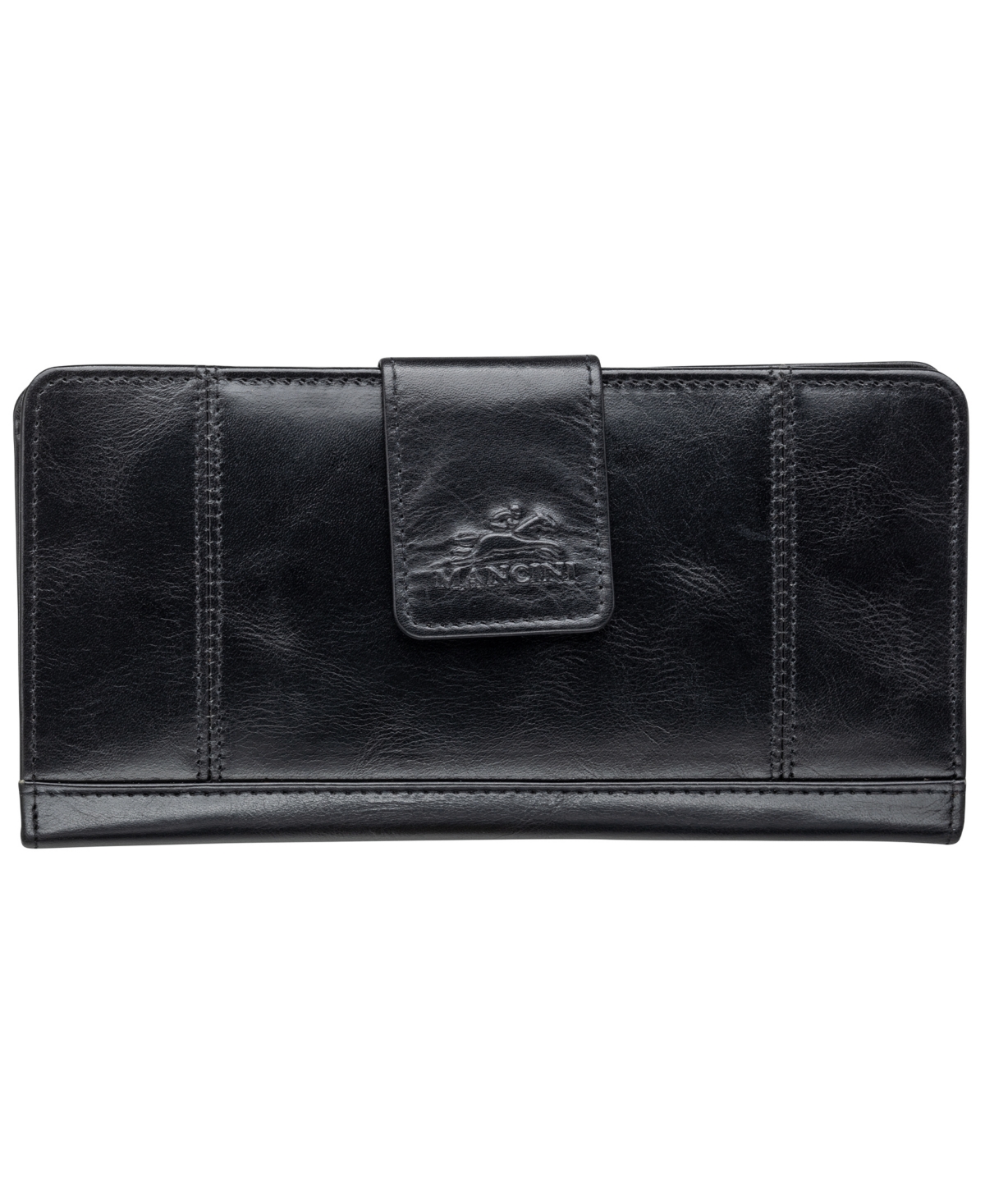 Mancini Men's Casablanca Collection Clutch Wallet In Black