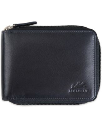 Mancini Men's Bellagio Collection Zippered Bifold Wallet with Removable  Pass Case - Macy's