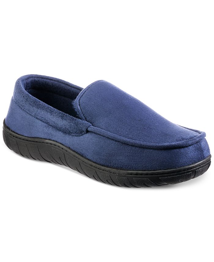 Totes Men's Loafer-Style Memory Foam Slippers