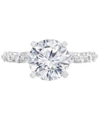 Certified Lab Grown Diamond Engagement Ring (3-1/2 ct. t.w.) in 14k Gold