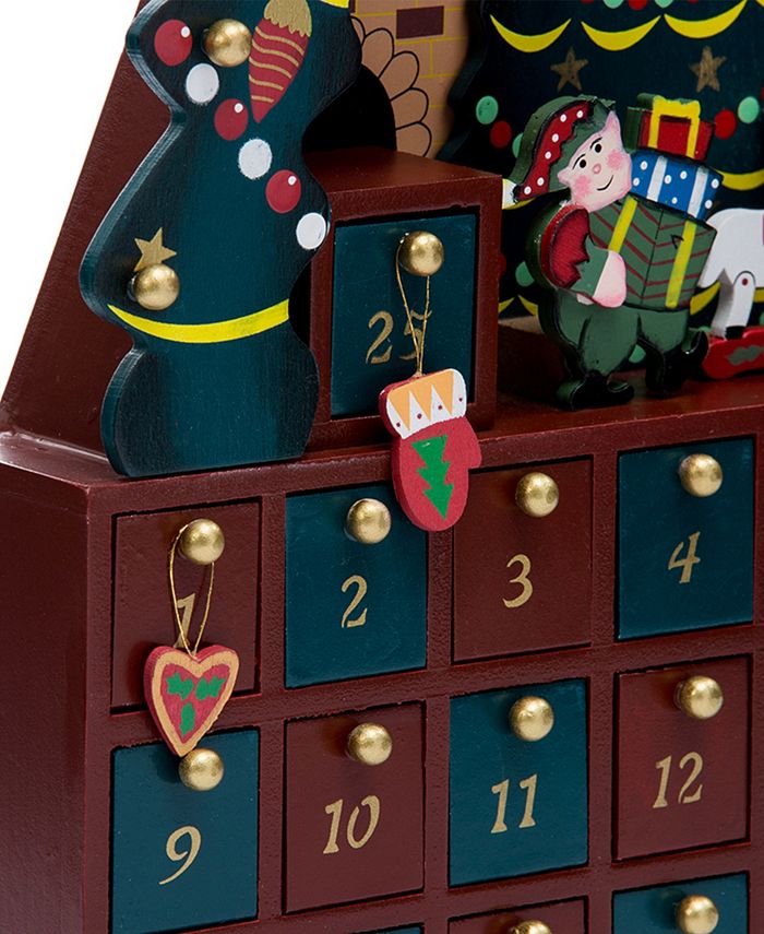 Kurt Adler 16 Inch Christmas Tree 24 Piece Advent Calendar Macy's