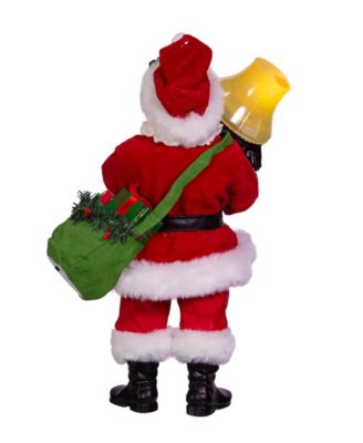 10 Inch Leg Lamp Fabrich&eacute; Santa with Light