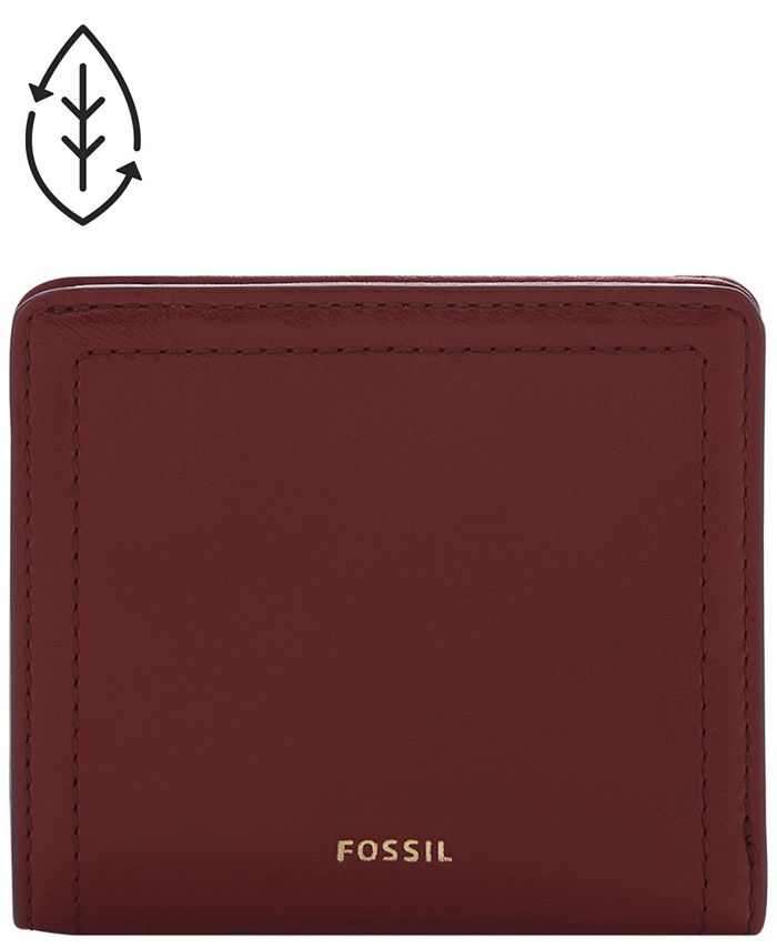Fossil Women's Logan Leather Bifold Wallet Macy's