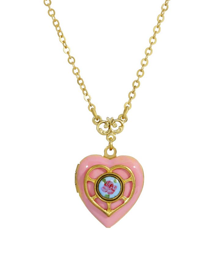 Locket outlet necklace macys
