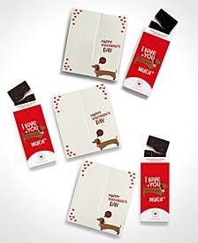 3-pack Gift Bundle of “I Love You Soooo Much” Valentine’s Day Chocolate-Filled Greeting Cards