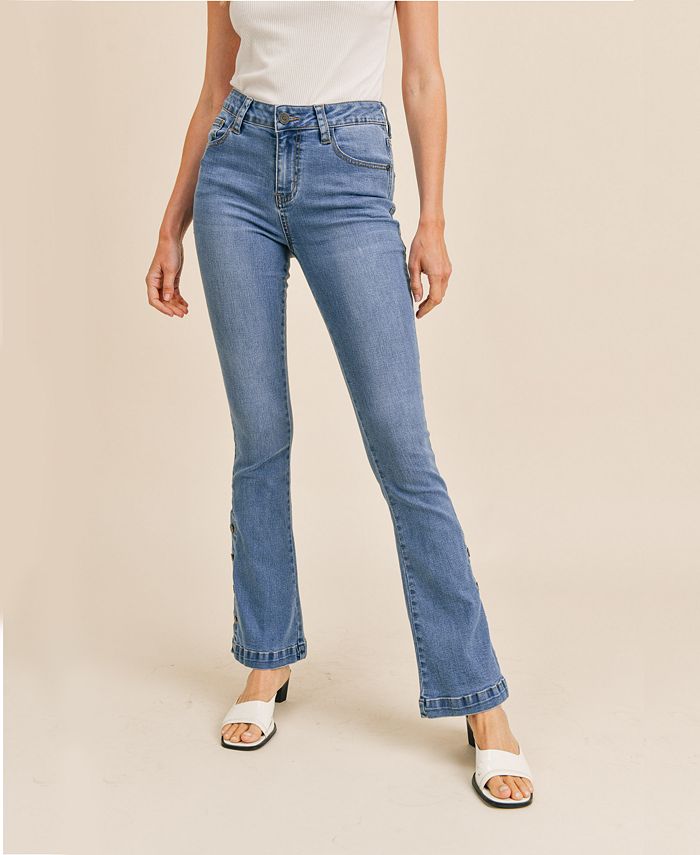 Rubberband stretch jeans discount