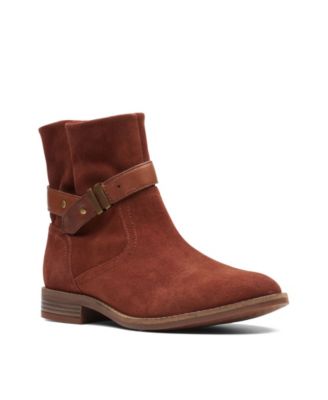 macys clarks booties