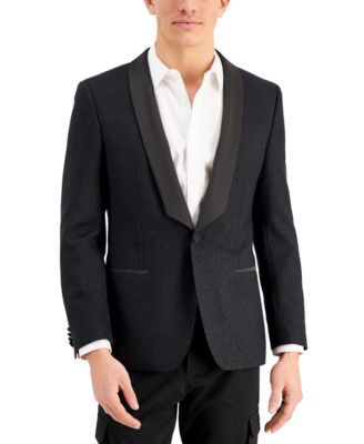 HUGO BOSS Men's Slim-Fit Black Lurex 