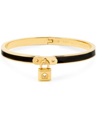 kate spade new york - Padlock Charm Bangle Bracelet