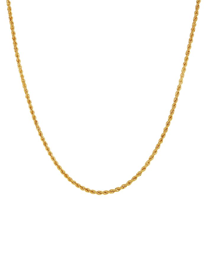 Macy's - Rope Link 22" Chain Necklace in 14k Gold