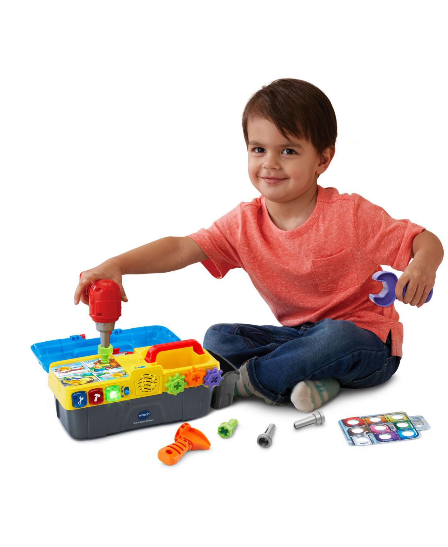 Детская игрушка VTech Drill & Learn Toolbox™, цвет: Разноцветный — фото 2