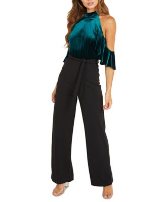 quiz cold shoulder jumpsuit