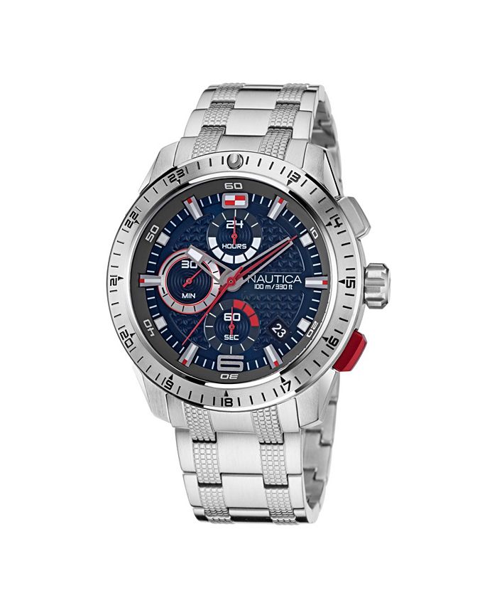 NAUTICA Gray Stainless Steel Dress Watch main image 1