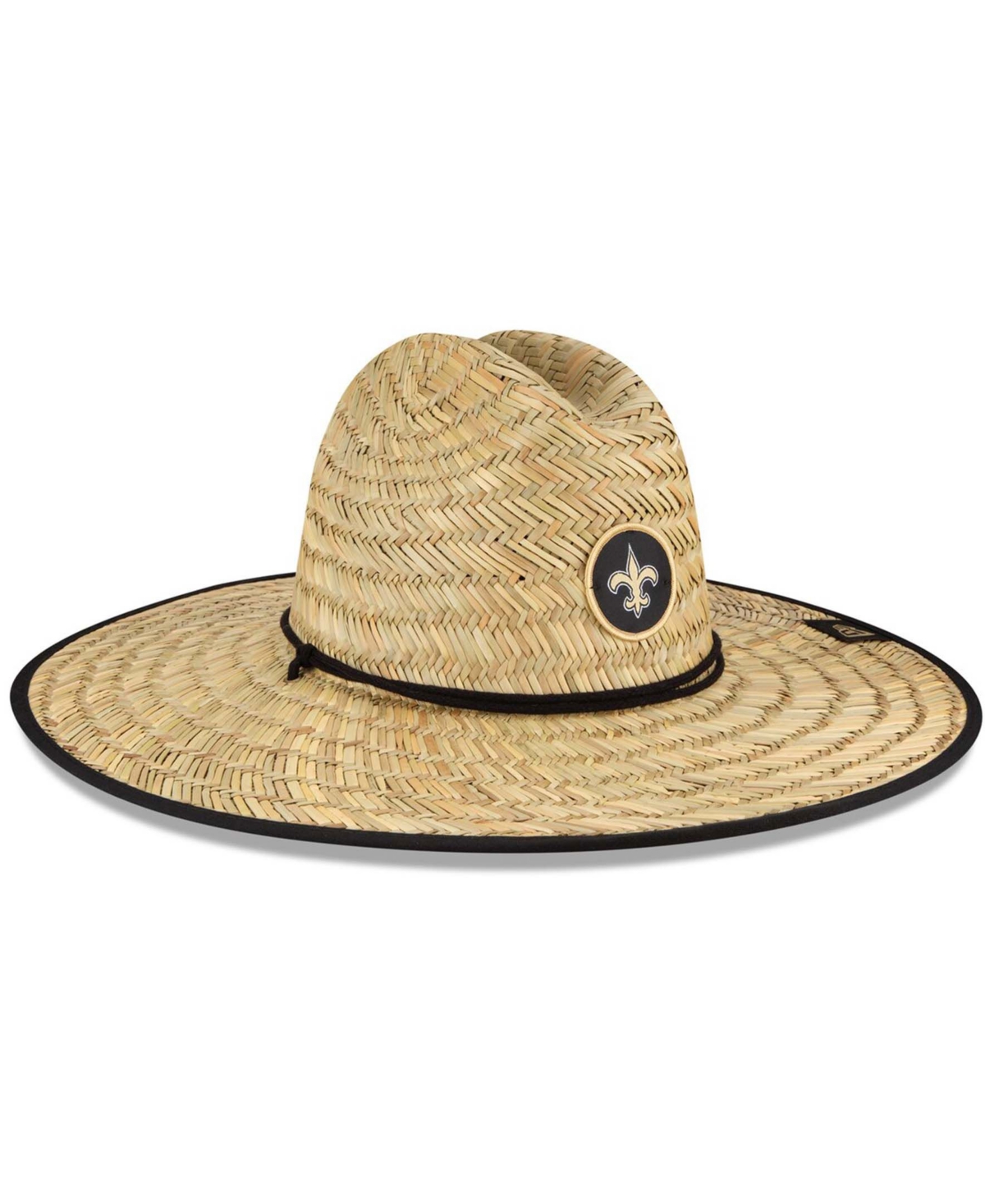 Men'sNew Orleans Saints 2021 Nfl Training Camp Official Straw Lifeguard Hat - Natural