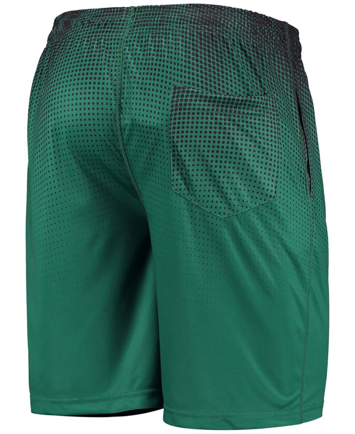 Shop Foco Men's Green, Black New York Jets Pixel Gradient Training Shorts In Green,black