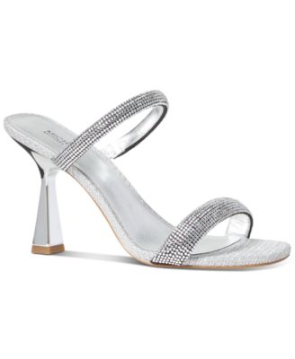 michael kors silver wedding shoes