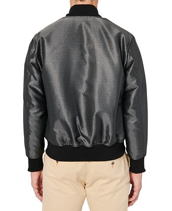 Tallia Men s Slim Fit Water Resistant Reversible Bomber Jacket