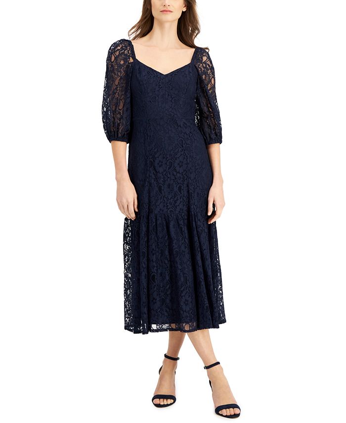 Taylor lace a line dress sale