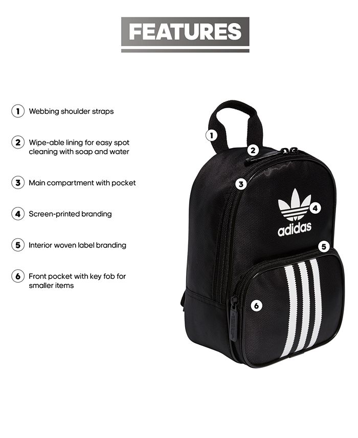 adidas originals santiago mini backpack