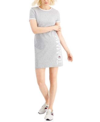 macy's tommy hilfiger white dress