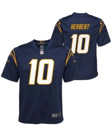 Outerstuff Youth Justin Herbert Powder Blue Los Angeles Chargers Replica Player Jersey