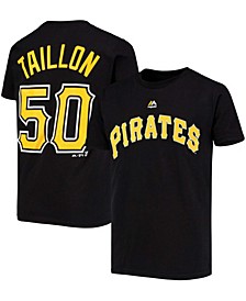 Youth Pittsburgh Pirates Name & Number Team T-Shirt - Jameson Taillon