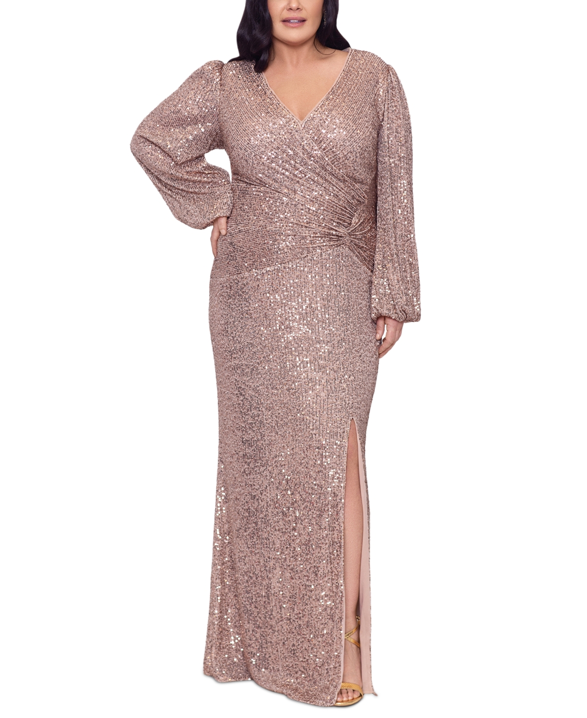 xscape sequin gown